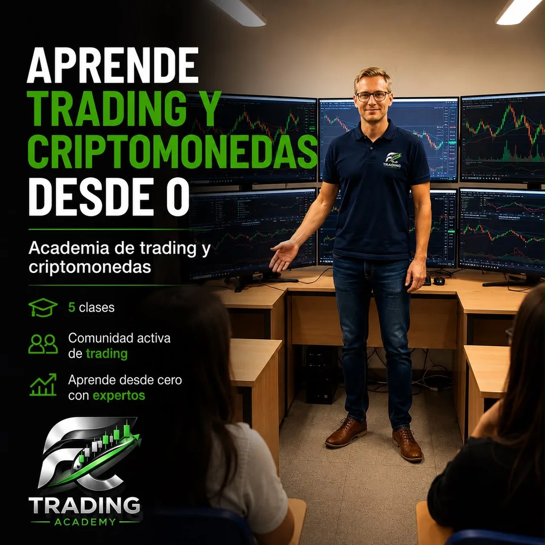 Aprende trading y criptomonedas desde cero